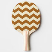 Raquette De Ping Pong Zigzag Stripe Brûlé Couleur (Devant)