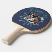 Raquette De Ping Pong Zoomie Heure Saint Bernard (Devant Angle)