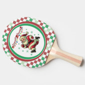Raquette De Ping Pong Zoomie Santa Christmas (Côté)