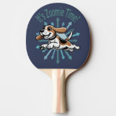 Raquette De Ping Pong Zoomie Time Beagle (Dos)