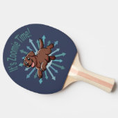Raquette De Ping Pong Zoomie Time Chocolate Lab (Côté)