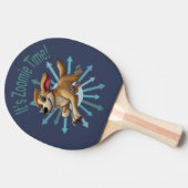 Raquette De Ping Pong Zoomie Time Medium Tan Mutt (Côté)