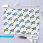 Raquette de tennis et papier de soie de soie de (Artisanat)