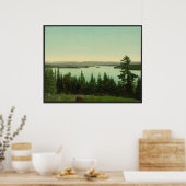 Raquette Lake van de Crags Poster (Keuken)