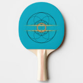 raquette ping pong fleur de vie (Dos)