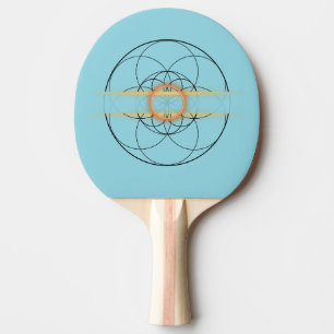 raquette ping pong fleur de vie