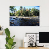 Raquette River in de Adirondack. print 08 258 (Thuiskantoor)