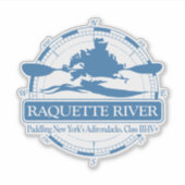 Raquette River (KC2) Sticker (Voorkant)