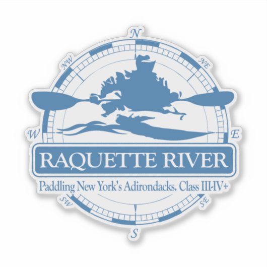 Raquette River (KC2) Sticker (Voorkant)