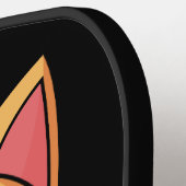 RAQUETTES DE PICKLEBALL DRÔLES COOL CAT (Détail gauche)