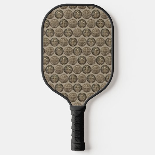 Raquettes de Pickleball Médaille de Saint Benoît (Recto)