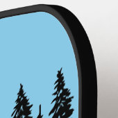 Raquettes de Pickleball Mighty Forest Bear (Détail gauche)