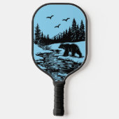 Raquettes de Pickleball Mighty Forest Bear (Verso)