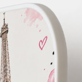 Raquettes de Pickleball Rose Paris (Détail gauche)