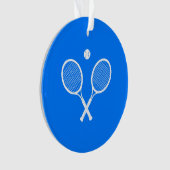 Raquettes de tennis Arrière - plan bleu (devant)