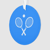 Raquettes de tennis Arrière - plan bleu (devant)