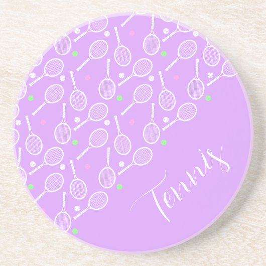 Raquettes de Tennis et Dessous de verre de Balls L (Devant)