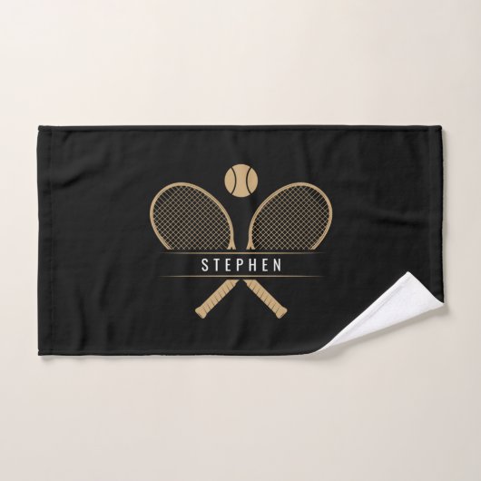 Raquettes de tennis & Nom Sports (Serviette à main)