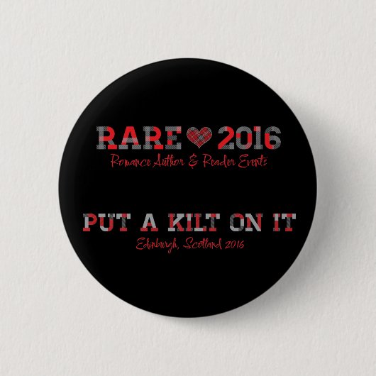 RARE16 Button zwart (Voorkant)