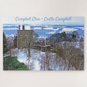 Rare Campbell Clan's Castle In Snow Puzzle