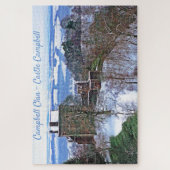 Rare Campbell Clan's Castle in Snow Puzzle (Vertical)