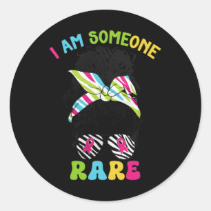 Rare Disease Awareness Day Ik ben een zeldzame per Ronde Sticker