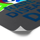 Rare Disease Awareness Shirt - Rare Disease Day 20 Poster (Hoek)