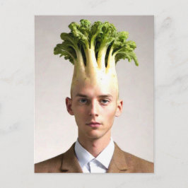 Rare groente Dude Briefkaart