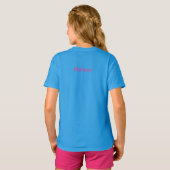 Rare Maladie Jour Manche Courte Raglan T-shirt (Dos entier)