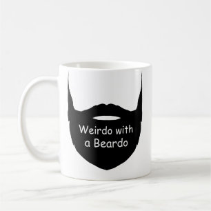 Rare man met een Beardo mok, Grappige mok, Baard m Koffiemok
