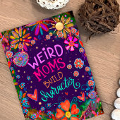 Rare Moeders Grappig Leuk Hart Bloemen Kaart