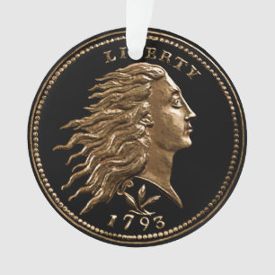 Rare Ornement Penny Américain