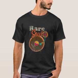 Rare Soul Music  Old Retro School DJ Turnta T-shirt