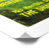 rare spanners horror stripverhaal poster VAN 14.95 (Hoek)