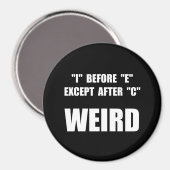 Rare spelling magneet (Voorkant / Achterkant)