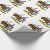 Rare Turkey Kwartet Cadeaupapier (Hoek)