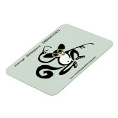 Rare wildlife - Hand getrokken AYE-AYE - Magneet (Linkerzijde)