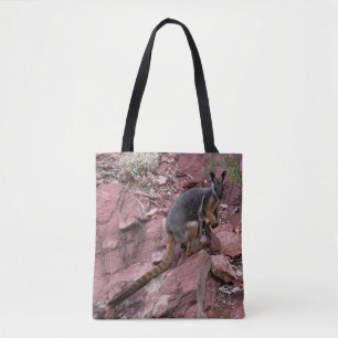 Rare Yellow-footed Rock Wallaby en Baby Australië Draagtas