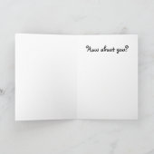 RAREdos geïrriteerde cartoon Bedankkaart (Binnen)