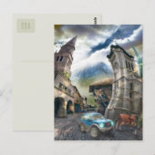 Raro Pueblo (fragment) - Briefkaart (Voorkant / Achterkant)