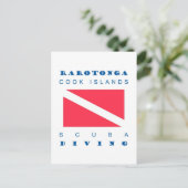 Rarotonga Cookeilanden Briefkaart (Staand voorkant)