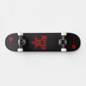 Rarxh Deck_Pentagram Skateboard (Horizontaal)