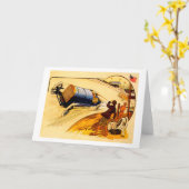 Ras auto ~  motorvoertuig Poster Kaart (Gele Bloem)