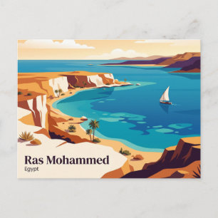 Ras Mohammed Nationaal Park Egypte Briefkaart