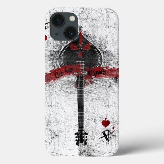 Ras van schoppen iPad-draagtas Case-Mate iPhone Case (Achterkant)