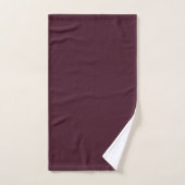 Rasberry Bourgogne, Bourgogne solide (Serviette à main)