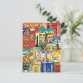 Rascacielos de New York Briefkaart (Staand voorkant)