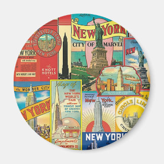Rascacielos de New York Magneet