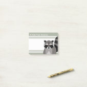 Rascal Cute Design voor Dierenvriend Post-it® Notes (Op bureau)