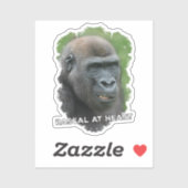 Rascal op het hart sticker (Vel)